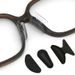 Unisex Adhesive nose pad plate glasses non-slip soft silicone D-shaped nose pad sunglasses heightening nose pad_maomaolike.com