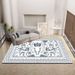 Living Room Rug,Large Rug,Oversized, Gold Leaves Design,Bedroom Rug,Soft And Thick, Machine Washable, Thickened Rug, Bedside Rug,Decorative Indoor Rug_maomaolike.com