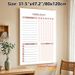 Chore Chart Painting Poster, Soft Blush Minimalist Chore Planner Poster, Practical Design To Track Daily And Weekly Household Tasks, Ideal For Home_maomaolike.com