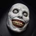 Cosplay Mask, Smiling Exorcist, Eye-rolling Funny Vinyl Half-face Headgear, Halloween Horror Mask_maomaolike.com