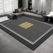 Living Room Rug Large Size Rug Abstract Geometric Pattern Bedroom Rug Plush Pile, Washable Thickened Underlay Bedside Rug Home Decor Rug_maomaolike.com