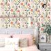plant Leaves Flowers Birds Removable Decorative Waterproof Wallpaper_maomaolike.com