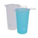200ml Hiking Water Bottle Portable Soft Folding Drink Large Mouth Reusable Outdoor Drinking Cup For Running Backpacking_maomaolike.com