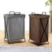Foldable Net Red Storage Basket Household Dirty Hamper Bathroom Clothes Bin_maomaolike.com