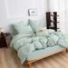 Home Textile Quilt Cover Pillowcase Three Piece Set Polyester Cut Flower Bedding Four Piece Set_maomaolike.com
