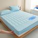 Waterproof Quilted Fitted Sheet Set - A-Class Washed Cotton, Anti-Slip, Dustproof & Hypoallergenic Bed Cover For_maomaolike.com