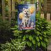 American Eskimo Happy Birthday Garden Flag Mailbox Flag Decorative Yard Flag Banner Outside Patio Artwork Yard Flower Beds, Garden Size, Multicolor_maomaolike.com