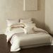 2 Italian Minimalist Style Heavy Embroidery Ultra Soft Bedding Luxury Satin Pure Long Staple Cotton Four-Piece Set Home Textile_maomaolike.com
