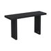 Uniquely Designed Oak Veneer Console Table With Distinctive Side Shapes, Suitable For Entryway, Hallway, Living Room, Foyer, Corridor_maomaolike.com