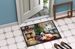 Afghan Hound Cozy Christmas Doormat Front Door Mat Indoor Outdoor Rugs For Entryway, Non Slip Washable Low Pile, 24H X 36W_maomaolike.com