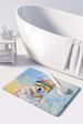 Alaskan Klee Kai Hippie Dawg Memory Foam Kitchen Mat Machine Washable Anti-Fatigue Mat Cushion Comfort Bath Mat Or Kitchen Rug_maomaolike.com