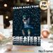 Hip-hop Singer Painting Poster, Atmospheric Stage Performance With Starry Backdrop Poster, Eye-catching Rap-themed Decor Ideal For Music Studio_maomaolike.com