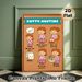 Potty Routine Painting Poster, Cute Cartoon Step-by-Step Potty Guide Poster, Clear Visual Instructions For Toilet Training, Ideal For Bathroom_maomaolike.com
