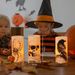 3 Pack Halloween Flameless Candle Lamp With Timer Setting Battery Operated Warm Orange Light Candles For Halloween Party Decoration_maomaolike.com