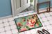 Delaware Peach Blossom In Watercolor Doormat Front Door Mat Indoor Outdoor Rugs For Entryway, Non Slip Washable Low Pile, 24H X 36W_maomaolike.com