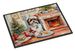Lhasa Apso Christmas Cookies Doormat Front Door Mat Indoor Outdoor Rugs For Entryway, Non Slip Washable Low Pile, 24H X 36W_maomaolike.com