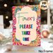 Favors Please Take One Themed Painting Poster, Vibrant Floral Border & Colorful Typography Poster, Eye-catching Reminder Sign Suitable For Parties_maomaolike.com
