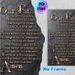 Our Father Prayer Painting Poster, Elegant Metallic Script On Dark Marble Poster, Inspirational Religious Scripture Decor Suitable For Home, Church_maomaolike.com