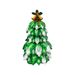 Christmas Tree Balloons 3D Assembly DIY Christmas Tree Foil Balloon Christmas BalloonsChristmas Tree Balloons Christmas Party Decoration Kids Gift 12pcs_maomaolike.com