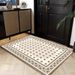 Living Room Rug Large Size Gorgeous Gold Frame Design Bedroom Rug Plush Thickened Machine Washable Thickened Underlay Interior Decorative Rug_maomaolike.com