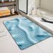 Bathroom Mat Toilet Mat Shower Mat Entrance Rug Absorbent Non-Slip Mat Soft Quick-Dry Machine Washable_maomaolike.com