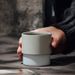 New Minimalist Uncovered Coffee Cup, Office And Home Water Cup, High Aesthetic Latte Cup, Stackable Design, Milk Cup_maomaolike.com
