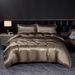 Factory Wholesale Washed Ice Silk Four-Piece Set Cross-Border E-Commerce Undertakes Foreign Trade Orders_maomaolike.com