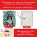 Bernese Mountain Dog Christmas Porcelain Ornament Christmas Tree Hanging Decorations For Home Christmas Holiday, Rectangle, Gift, Multicolor_maomaolike.com