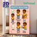 Potty Routine Painting Poster, Cute Cartoon Style Step-by-Step Potty Guide Poster, Clear Potty Training Instructions Ideal For Bathroom_maomaolike.com