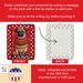 Fawn Pug Holiday Christmas Porcelain Ornament Christmas Tree Hanging Decorations For Home Christmas Holiday, Rectangle, Gift, Multicolor_maomaolike.com