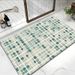 Bathroom Mat Toilet Mat Shower Mat Entrance Rug Absorbent Non-Slip Mat Soft Quick-Dry Machine Washable_maomaolike.com
