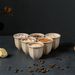 6-piece Set Of Embossed Tulips, 100ml Ceramic Espresso Cup_maomaolike.com