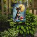Black And Tan Chihuahua Happy Birthday Garden Flag Mailbox Flag Decorative Yard Flag Banner Outside Patio Artwork Yard Flower Beds, Garden Size, Multicolor_maomaolike.com