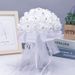 Festive & Party Supplies White Diamond Bridal Bouquet Simulation Pe Foam Flower Wedding Photography Props_maomaolike.com