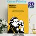 Hamlet Themed Painting Poster, Stylized Minimalist Graphic Poster, Featuring Hamlet With Yorick's Skull And Classic Literary Quote, Elegant Literary_maomaolike.com