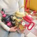 High-value Giant Large Capacity High-value Straw Cup Girls Water Cup Cold Tritan Ice Cup_maomaolike.com