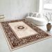 Living Room Rug Large Size Rug Abstract Geometric Pattern Bedroom Rug Plush Pile, Washable Thickened Underlay Bedside Rug Home Decor Rug_maomaolike.com