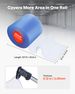Clear PVC Strip Curtain, 101 Ft Length X 12 In Width, Thermal Insulating Plastic Door Strip Bulk Roll, Walk In Freezer Cooler Curtain Strips For Doorways Of Supermarket, Garage, Warehouse_maomaolike.com