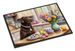 Decorating Easter Chocolate Labrador Retriever Doormat Front Door Mat Indoor Outdoor Rugs For Entryway, Non Slip Washable Low Pile, 24H X 36W_maomaolike.com