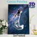 Wishbone Themed Painting Poster, Dreamy Cosmic Sailor Scene Poster, Unique Tracklist Design, Ideal For Bedroom And Music Studio_maomaolike.com