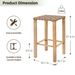 Bar Stools Set Of 2, 27.6inch Metal Counter Height Bar Stools With Footrest, Hand-Made Drawstring Tall Bar Chairs For Kitchen, Island, Dining Room, Pub, Cafe_maomaolike.com