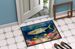 Yellowfin Tuna Doormat Front Door Mat Indoor Outdoor Rugs For Entryway, Non Slip Washable Low Pile, 24H X 36W_maomaolike.com