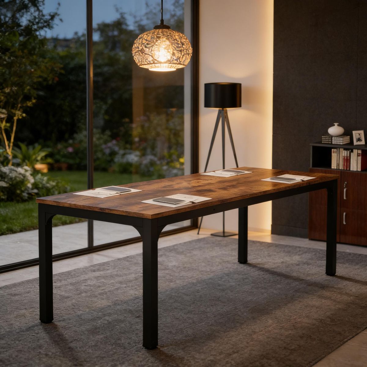 Rectangle Executive Desk, Computer Desk 6FT Conference Table_maomaolike.com