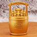 Sand Color Daily Progress Of Gold Living Room Office Desktop Decoration Filled With Yuanbao Water Bucket Ornament_maomaolike.com
