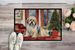 Lhasa Apso Cozy Christmas Doormat Front Door Mat Indoor Outdoor Rugs For Entryway, Non Slip Washable Low Pile, 24H X 36W_maomaolike.com