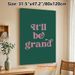 Inspirational Quote Painting Poster, Vintage Pink Retro Typography Poster, Warm Encouraging Message Ideal For Home, Living Room, Bedroom Decor_maomaolike.com
