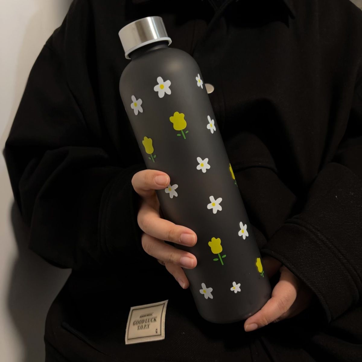 1000ml (33.81fl Oz) Water Bottle - Portable, Leak-Proof, BPA-Free, Christmas Gift For Friends/Students/Couples, Home Use_maomaolike.com