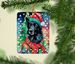 Belgian Sheepdog Christmas Porcelain Ornament Christmas Tree Hanging Decorations For Home Christmas Holiday, Rectangle, Gift, Multicolor_maomaolike.com