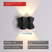 Minimalist Wall Lamp Nordic Creative Staircase Bedroom Bedside Living Room Outdoor Waterproof Corridor Aisle Courtyard_maomaolike.com