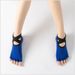 Unisex Yoga socks Non-slip adhesive sports socks ballet backless yoga socks five finger socks_maomaolike.com